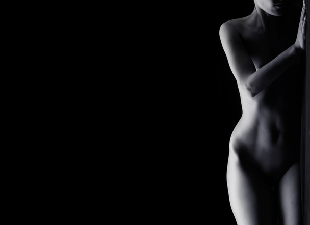 Beautiful naked body - Fotoğraf, Görsel