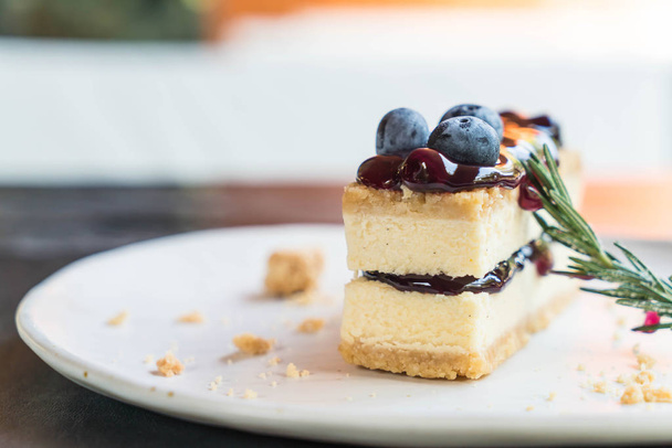 blueberry cheese cake - Foto, afbeelding