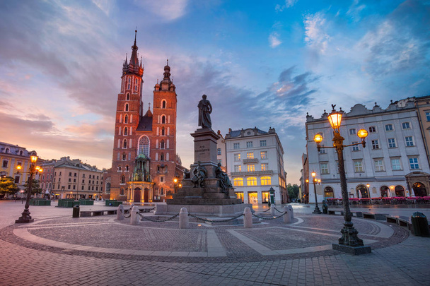 Market Square, Krakow. - Foto, afbeelding