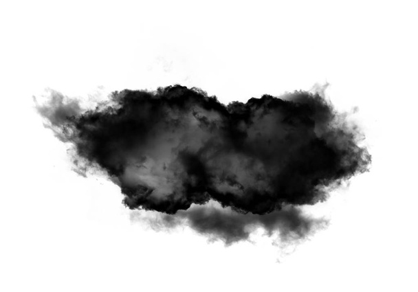 Single cloud isolated over white background - Photo, Image