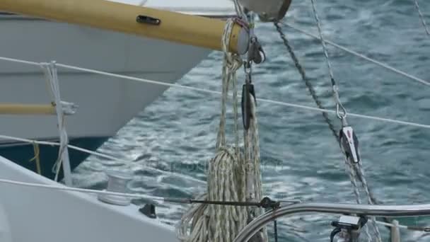 Deniz Hawser ve halatlar - Video, Çekim