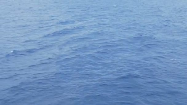 Blue Sea Surface Water - Felvétel, videó