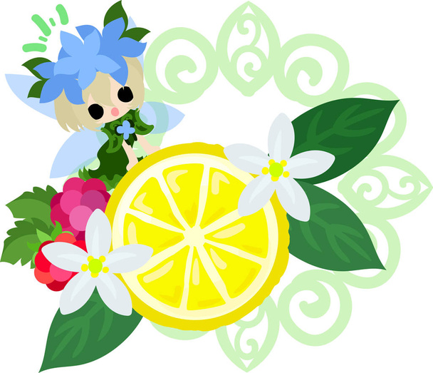 La jolie fée du citron
 - Vecteur, image