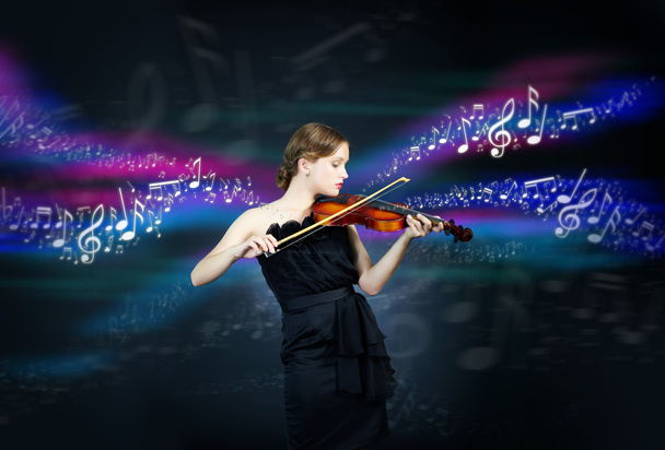 Violinist - Photo, Image
