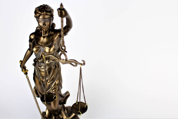 A Justitia - jog, a bíróság képe - Fotó, kép