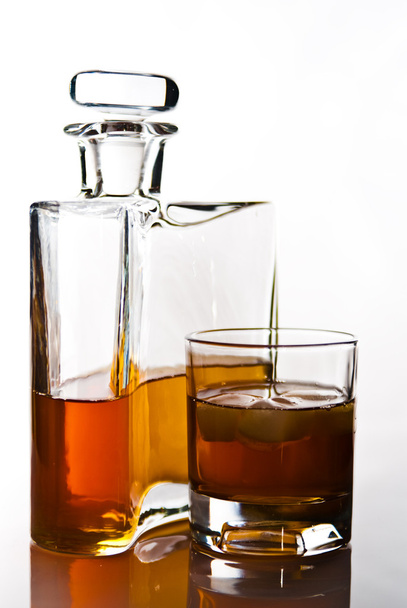 Scotch whisky lub Burbon - Zdjęcie, obraz