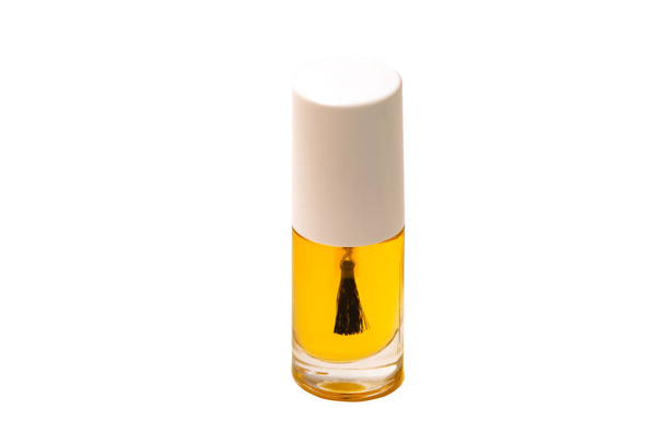 Un frasco de perfume sobre fondo blanco
 - Foto, Imagen
