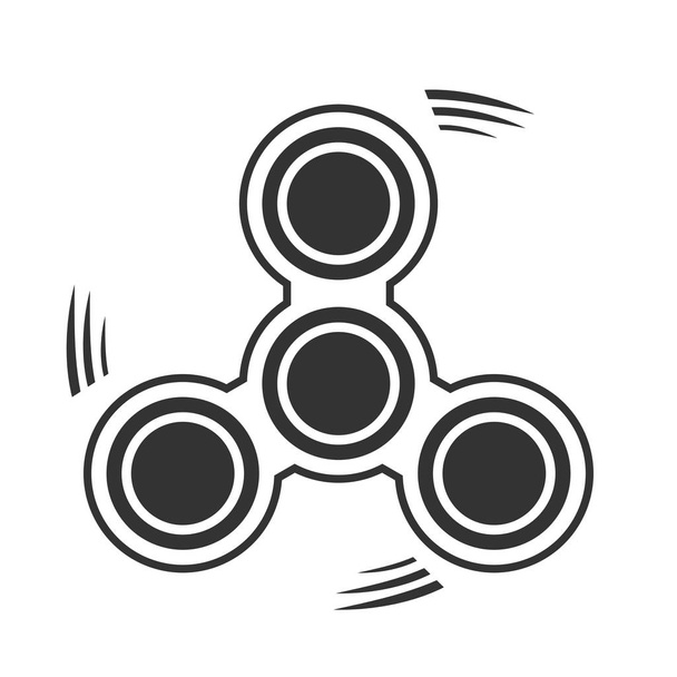 fidget spinner icon - Vector, Image