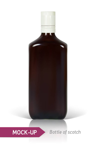 botella de whisky
 - Vector, imagen