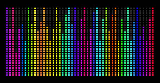 Красочный музыкальный спектр
. - Фото, изображение