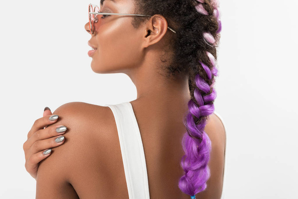Fashionable new colored women hairstyle - Fotografie, Obrázek