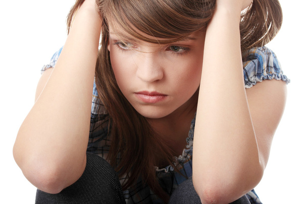 Teenage girl depression - Foto, Bild