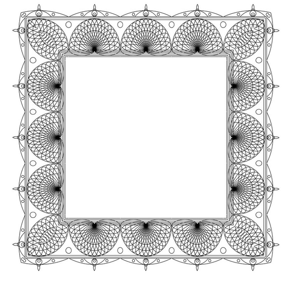 Sierlijke frame en grenzen set  - Foto, afbeelding