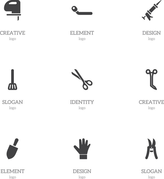 Set di 9 icone degli apparecchi modificabili. Include simboli come Spatola da cucina, taglio medico, chiave circolare e altro ancora. Può essere utilizzato per la progettazione web, mobile, UI e infografica
. - Vettoriali, immagini