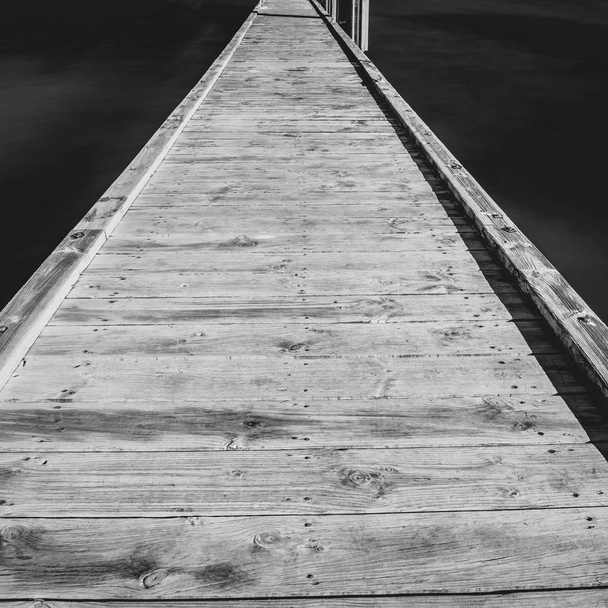 Freycinet Pier door Coles Bay in Tasmanië - Foto, afbeelding