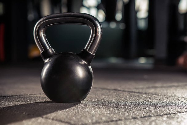 kettlebell training in gym - Photo, Image