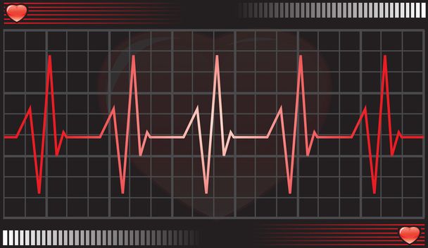 Cardiofrequenzimetro, illustrazione
 - Vettoriali, immagini