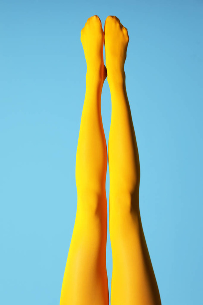 young woman in tights  - Fotoğraf, Görsel