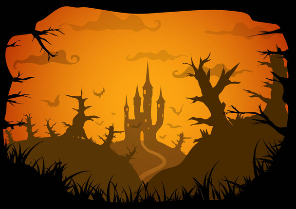 Affiche vectorielle Halloween
 - Vecteur, image