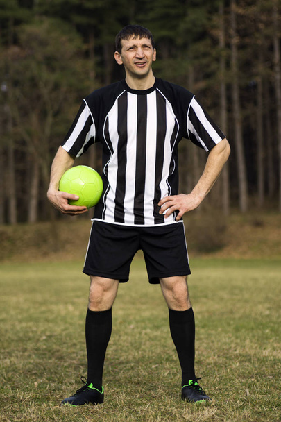 standing football player - Photo, Image