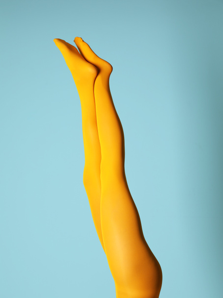 young woman in tights  - Zdjęcie, obraz