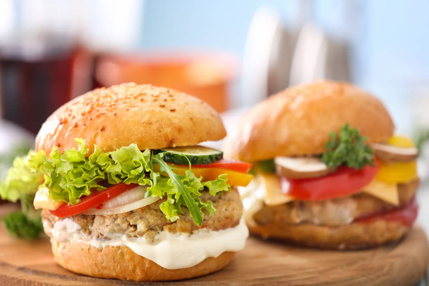 İki hindi burger - Fotoğraf, Görsel