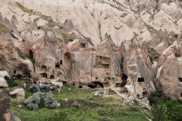 Rock Formations in Zelve Valley, Cappadocia - Photo, Image