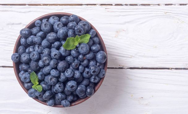 Blueberry in bowl  - Photo, Image
