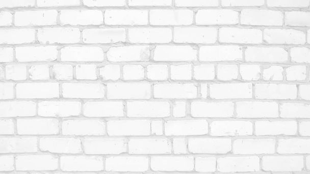 Brick wall background white, gray, translucent for text and labels. - Fotografie, Obrázek