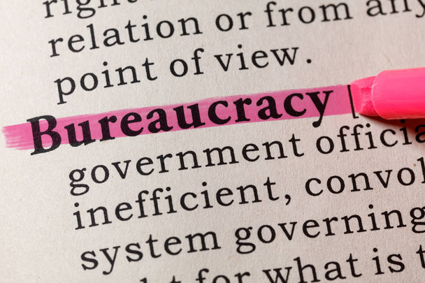 definição de burocracia
 - Foto, Imagem