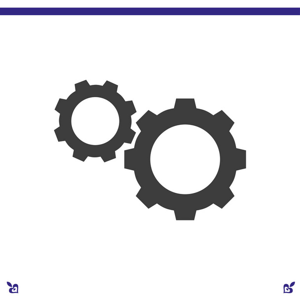 Ilustración de iconos Cogwheels
  - Vector, imagen