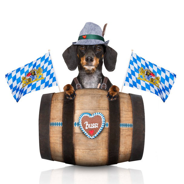 bavarian beer barrel - Photo, Image