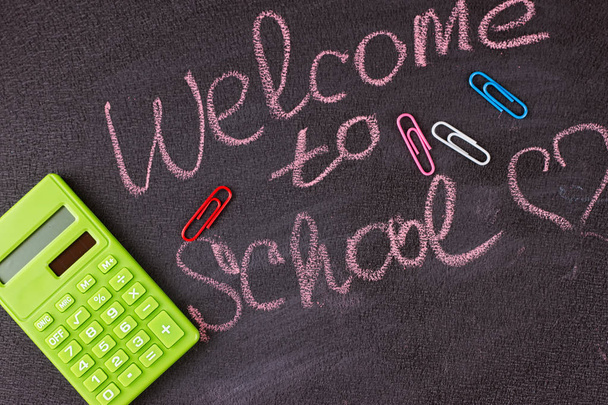 Back to school blackboard - Photo, Image