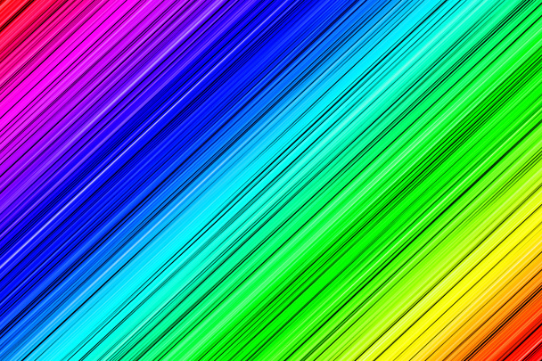 Mintázott vonalak a szivárvány színei - Fotó, kép