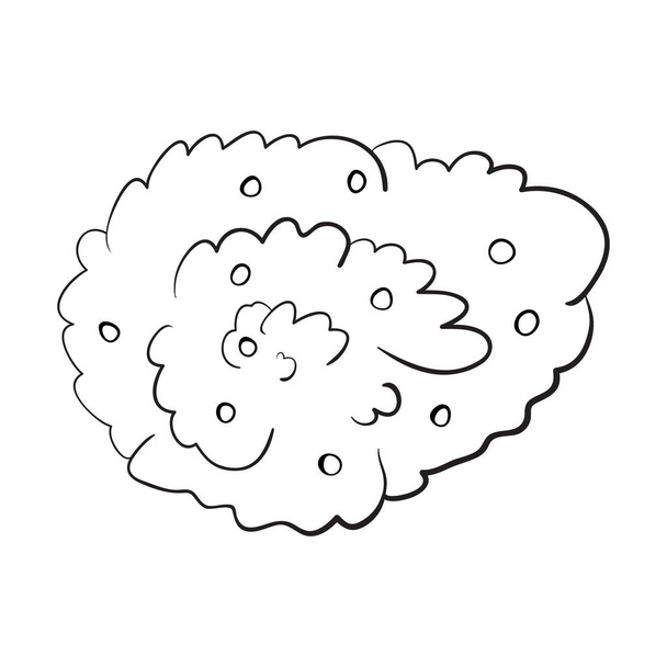 Bush rajzfilm vektor szimbólum ikonra design. Gyönyörű illusztráció azt - Vektor, kép