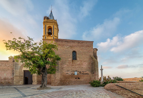 De kerk van St. George, Palos de la Frontera, Huelva - Foto, afbeelding