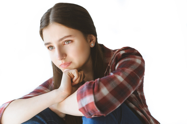 depressed teen girl - Zdjęcie, obraz
