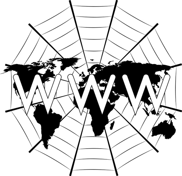 Знак WWW
 - Вектор,изображение
