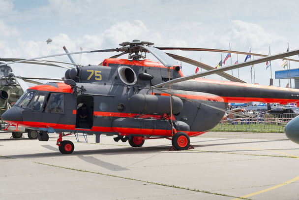 Russian combat helicopters at MAKS. - Photo, Image