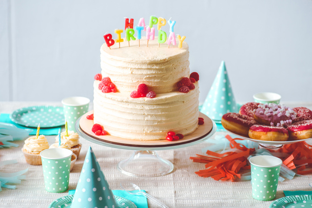 lezzetli doğum günü pastası - Fotoğraf, Görsel