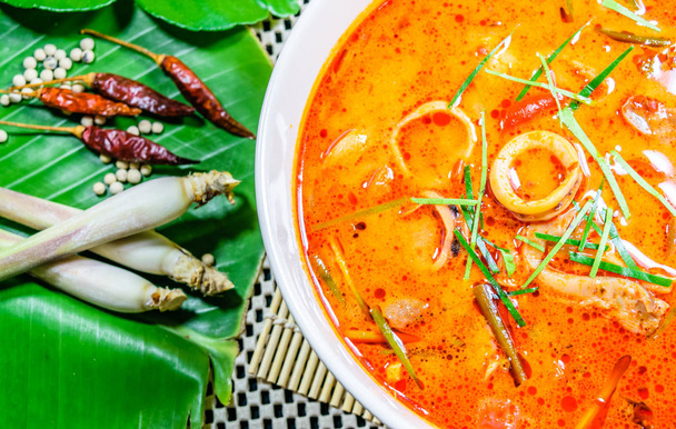 Tom yum thai spice soup - Photo, Image