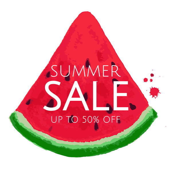 Summer Sale Banner - ベクター画像