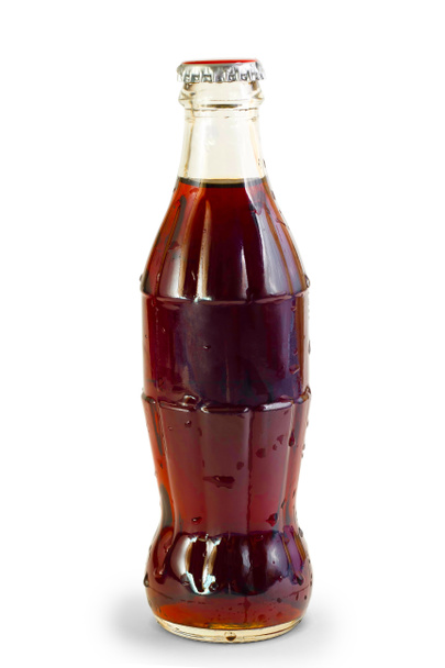 μπουκάλι κοκ απομονωθεί σε λευκό φόντο - Φωτογραφία, εικόνα
