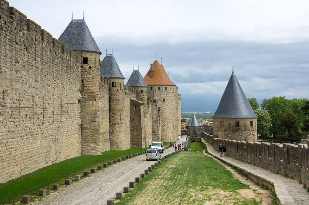 Castle of Carcassonne - Fotografie, Obrázek