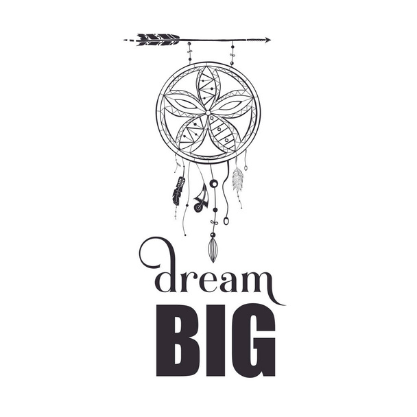 Dream big wall art plakát - Fotografie, Obrázek