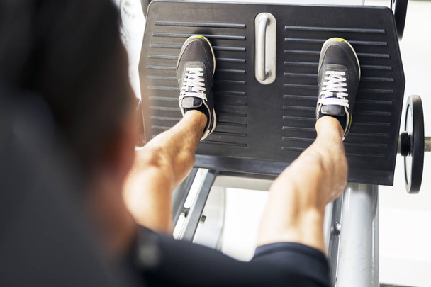 Leg day and workout in a gym - Φωτογραφία, εικόνα