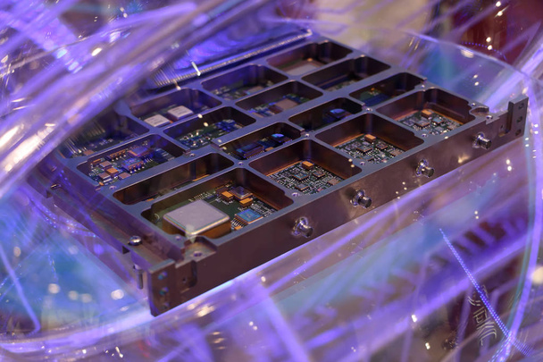 motherboard cnc cristal electronic - Foto, imagen