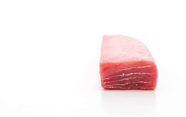 fresh tuna on white - Foto, immagini