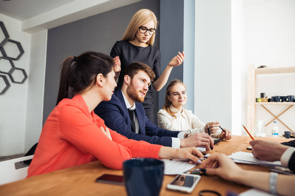 Group of Diverse Busy Business People Concept - Fotoğraf, Görsel