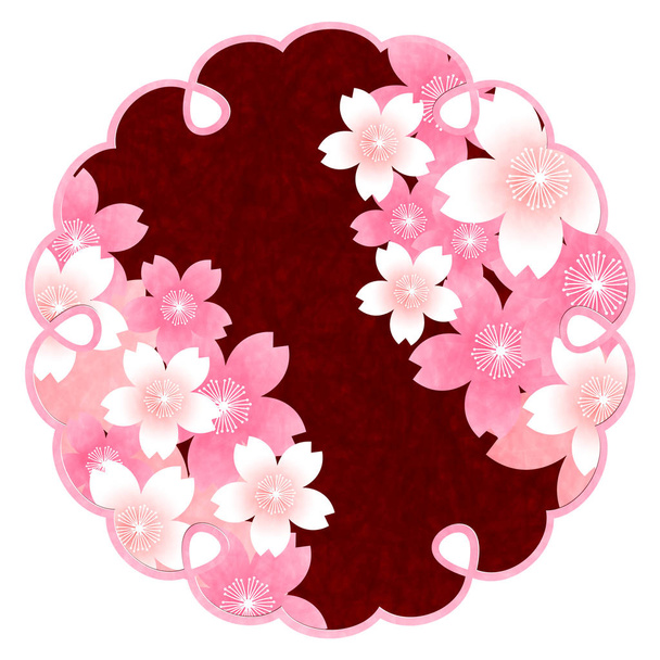 Cherry spring flower icon - Vector, Image